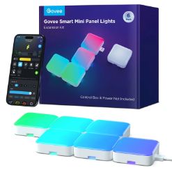 GOVEE SMART MINI PANEL LIGHTS razširitveni komplet - 6 panelov