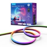 GOVEE NEON ROPE svetlobni trak 2S - 4 m črne barve