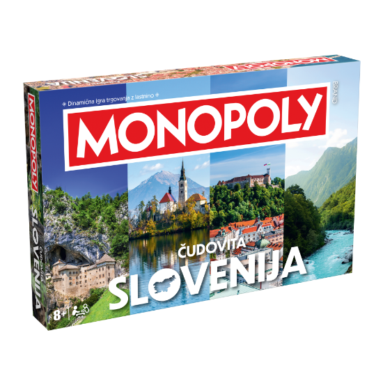 Namizna družabna igra MONOPOLY Čudovita Slovenija