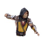 NEMESIS NOW MORTAL KOMBAT SCORPION BUST kipec 29,5CM