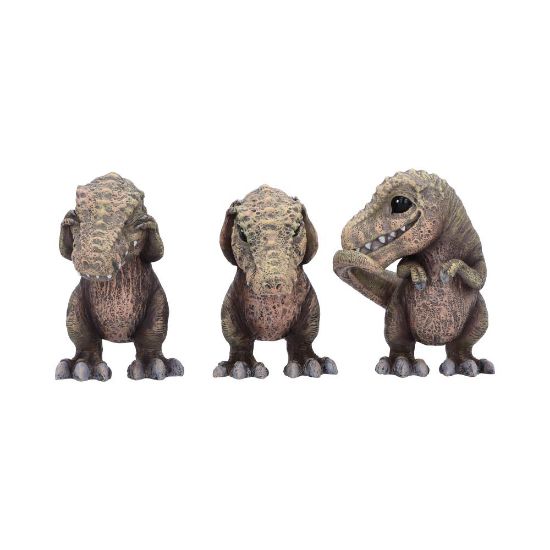 NEMESIS NOW Three wise Tyrannosaurus Rex figurica