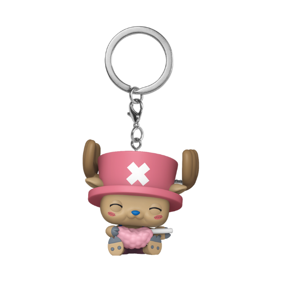 FUNKO POP KEYCHAIN: ONE PIECE - CHOPPER WITH COTTON CANDY