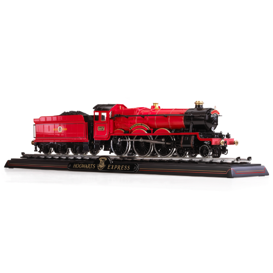 NOBLE COLLECTION - HARRY POTTER - HOGWARTS EXPRESS DIE CAST vlak na podstavku