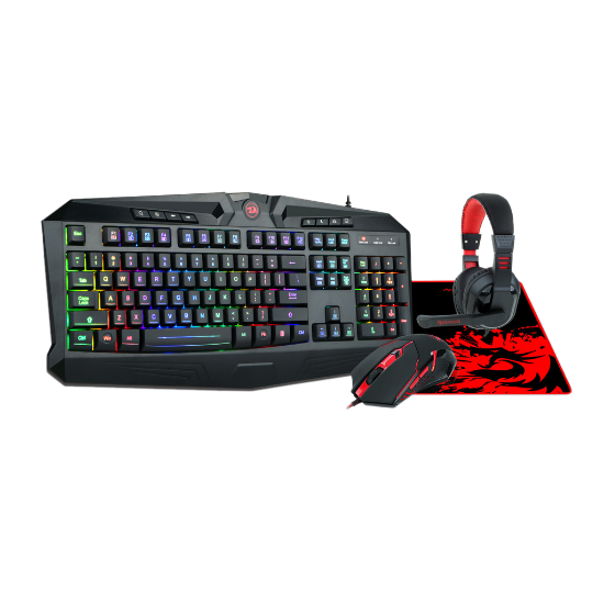 REDRAGON COMBO S101-BA SET (4in1) SLO/CRO