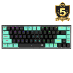KEYBOARD - REDRAGON CASTOR PRO K631RGB-BG WIRED/WIRELESS