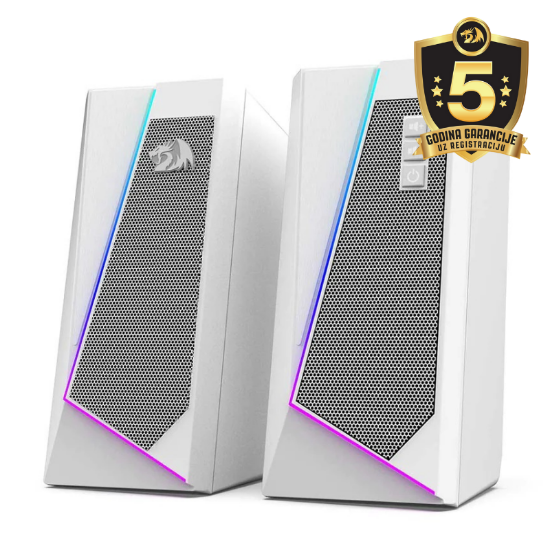 REDRAGON ANVIL GS520 RGB ZVOČNIK BELE BARVE