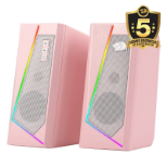 REDRAGON ANVIL GS520 RGB ZVOČNIK ROZA BARVE