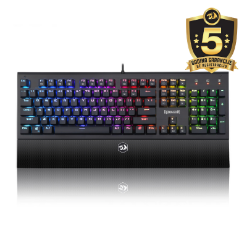 REDRAGON K569 ARYAMAN RGB GAMING MEHANSKA ŽIČNA TIPKOVNICA - RJAVA STIKALA