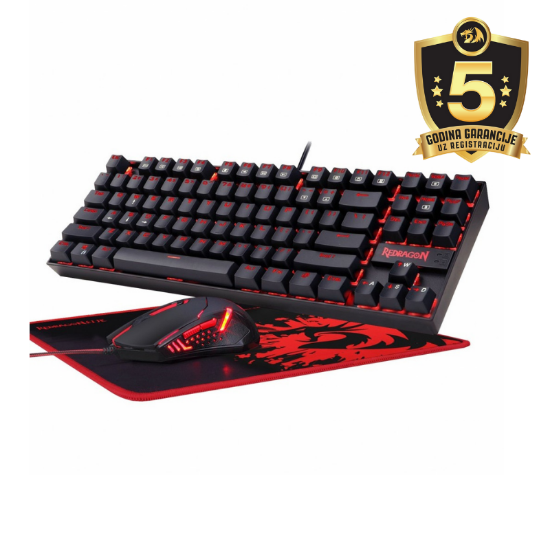 REDRAGON COMBO K552-BA-2 SET (3v1)