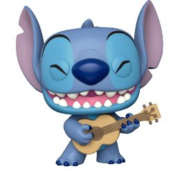 FUNKO POP JUMBO: STITCH - W/UKELELE