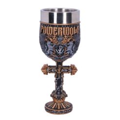 NEMESIS NOW POWERWOLF METAL IS RELIGION GOBLET 22,5CM kelih