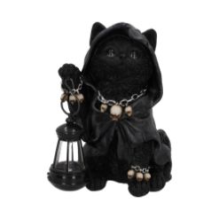 NEMESIS NOW REAPERS FELINE LANTERN 18,5CM figura