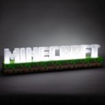 PALADONE Minecraft logo namizna svetilka