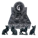 NEMESIS NOW LUCKY BLACK CATS 9CM figurica