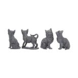 NEMESIS NOW LUCKY BLACK CATS 9CM figurica