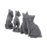 NEMESIS NOW LUCKY BLACK CATS 9CM figurica