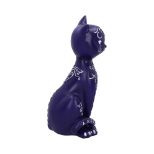NEMESIS NOW MYSTIC KITTY PURPLE figura 26CM
