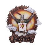 NEMESIS NOW DARK SOULS SOLAIRE WALL PLAQUE dekoracija 27.5CM