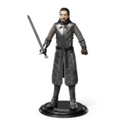 NOBLE COLLECTION Bendyfig Game of Thrones Jon Snow figurica