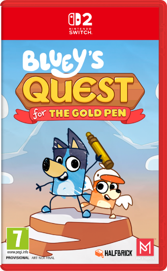 Bluey's Quest For The Gold Pen (Nintendo Switch 2)