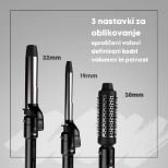 REVAMP MULTI-STYLE REVOLVE 3-IN-1 REVOLVING STYLER CL-3500 ROTACISKI OBLIKOVALNIK LAS