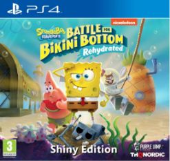 Spongebob SquarePants: Battle for Bikini Bottom - Rehydrated - Shiny Edition (PS4)