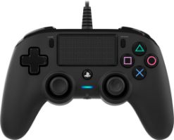 NACON PS4 WIRED COMPACT CONTROLLER BLACK