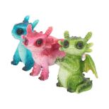 NEMESIS NOW TINY DRAGONS (SET OF 3) figure 6.5CM