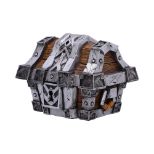 NEMESIS NOW World of Warcraft silverbound treasure chest dekorativna škatlica