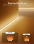 GOVEE Neon Rope Lights for Wall Lining 5m
