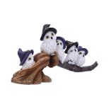 NEMESIS NOW FEATHERED BROOMSTICK figura 26CM
