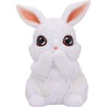 NEMESIS NOW THREE WISE BUNNIES figure 9CM