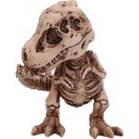 NEMESIS NOW THREE WISE TYRANNOSAURUS REX SKELETONS figure 9.3CM