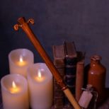 NOBLE COLLECTION Harry Potter Gilderoy Lockhart’s Wand In Ollivander’s Box čarobna palica