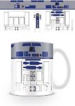 PYRAMID Star Wars R2 D2 skodelica