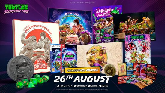 Teenage Mutant Ninja Turtles: Splintered Fate - Pipin Hot Collectors Ed (Playstation 5)