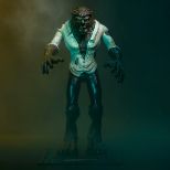 NOBLE COLLECTION Bendyfig Universal monsters Wolfman figurica