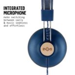 House of Marley Positive Vibration 2.0 naglavne slušalke - denim