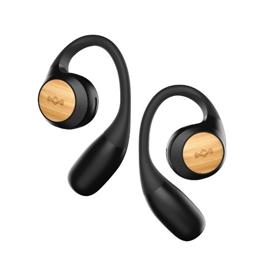 HOUSE OF MARLEY LIBERATE OPEN EAR EARPHONES SIGNATURE BLACK