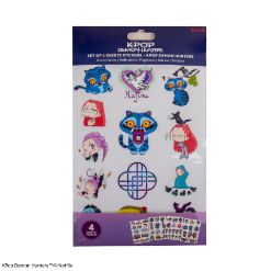 CINEREPLICAS: KPOP DEMON HUNTERS - STICKERS - KPOP DEMON HUNTERS nalepke