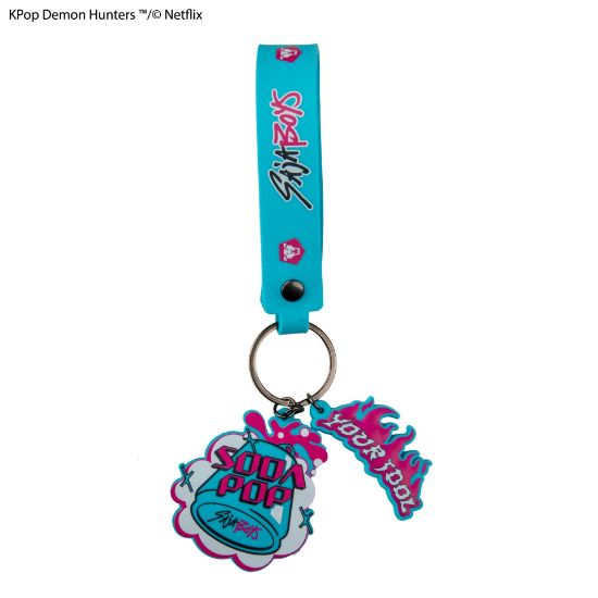 CINEREPLICAS: KPOP DEMON HUNTERS - WRISTLET KEYCHAIN - SODA POP obesek