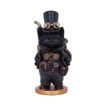 NEMESIS NOW STEAMSMITH'S CAT 19,5CM figura