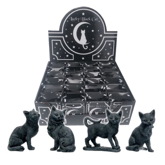 NEMESIS NOW LUCKY BLACK CATS 9CM figurica