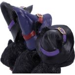 NEMESIS NOW THREE WISE BLACK CATS 11,5CM figura