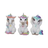 NEMESIS NOW THREE WISE CUTIECORNS figure 9.5CM