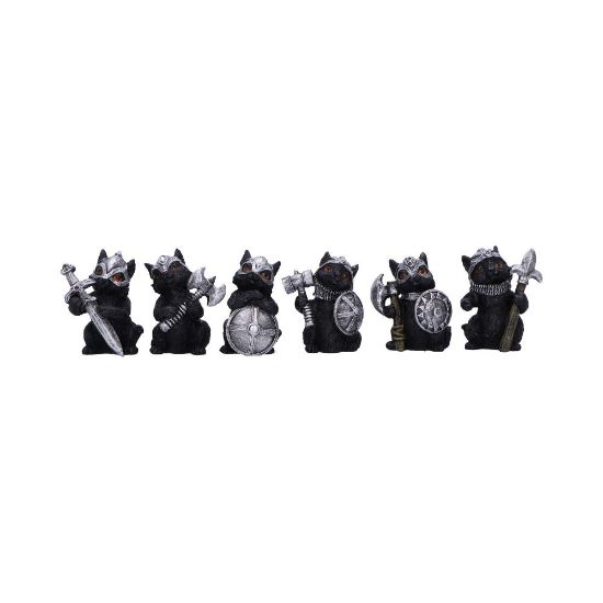 NEMESIS NOW CAT CRUSADERS set figur
