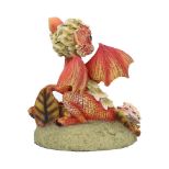 NEMESIS NOW MARIGOLD FLOWER DRAGON figura 11CM
