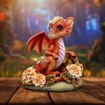 NEMESIS NOW MARIGOLD FLOWER DRAGON figura 11CM