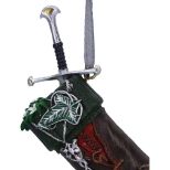 NEMESIS NOW LORD OF THE RINGS ARAGORN STOCKING okrasek
