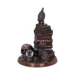 NEMESIS NOW FELINE SCHOLARS 18CM figura